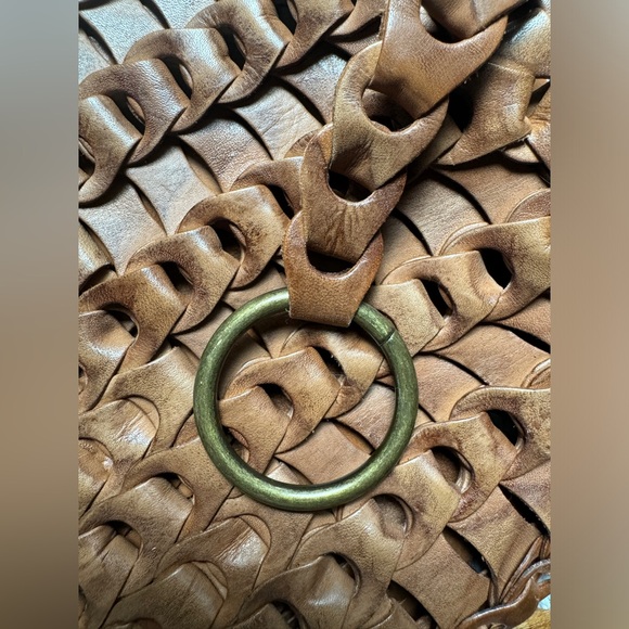 Vintage Gap leather links purse EUC - Picture 9 of 10